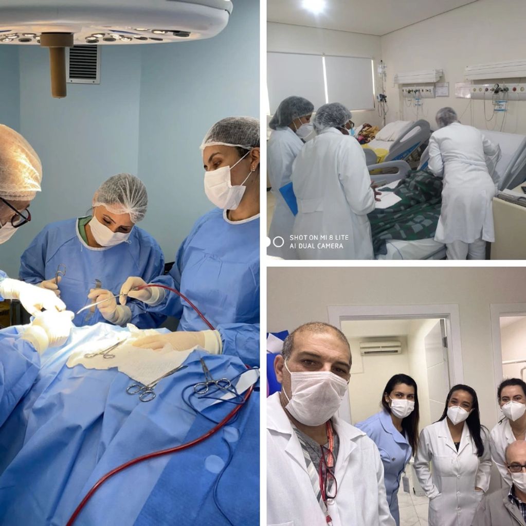 Nosso time de especialistas em cirurgia hospitalar atua com excelência.