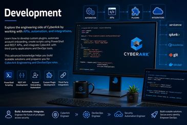 CyberArk development with APIs, automation, plugins, and integrations for scalable security solutions.