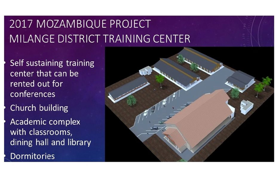 Master Plan of Milange District Pastor's Training Center, a Nazarene work and witness project in Mozambique