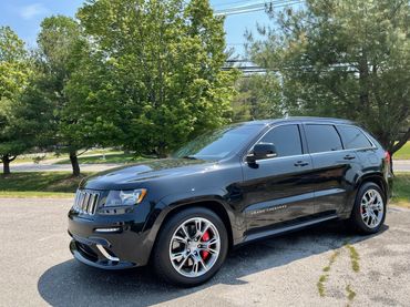 SRT8 grand Cherokee tinted with %5 film all the way around.