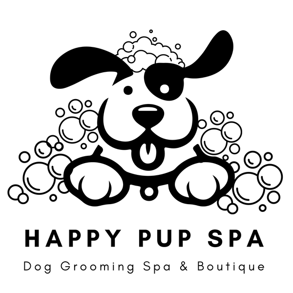 Happy Pup Spa logo.