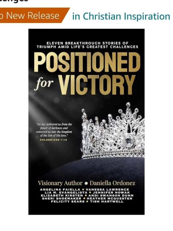 Vanessa is co-author in this book which covers breakthrough stories of triumph amid life's greatest