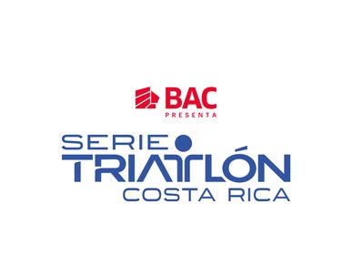 Logo for BAC's Costa Rica Triathlon Series event.