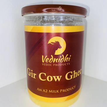 PURE GHEE.*Each Bottle is Hand-Churned with the Ancient Bilona Method Using Clay Pots.*
