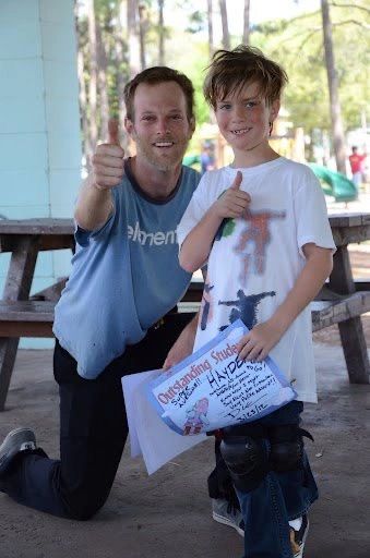Awards on the last day of camp!