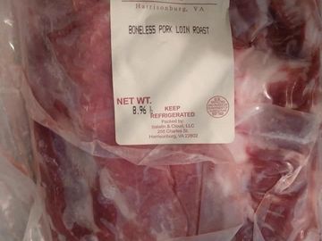 Boneless Pork Loin Roast, 8.96#