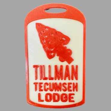 Order of the Arrow Officer's Luggage Tag