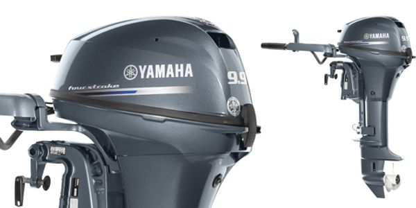 Yamaha F9.9 hp outboard for sale at Regency Boats. Marina del Rey authorized Yamaha dealer.