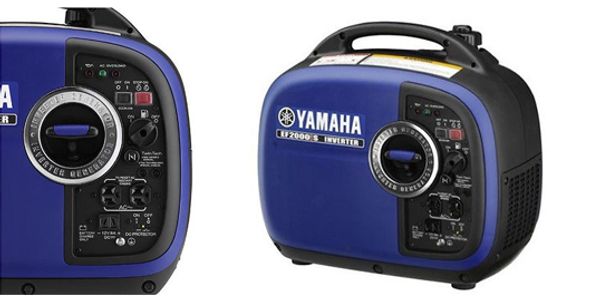 Yamaha EF2000iSv2 Inverter Generator at Regency Boats in Inglewood. Parallel capable, stable power.