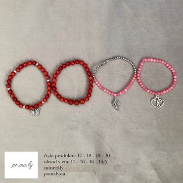 Náramky - minerály.