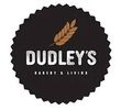 Logo of Dudley's Bakery & Living with wheat graphic.