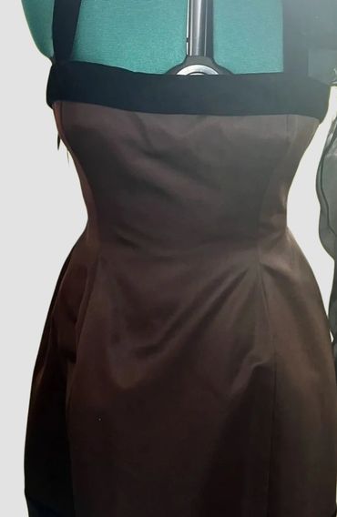 Vintage repair of designer gown