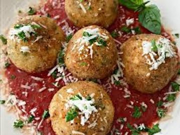 Bon Appetit Enjoy your Arancini Balls