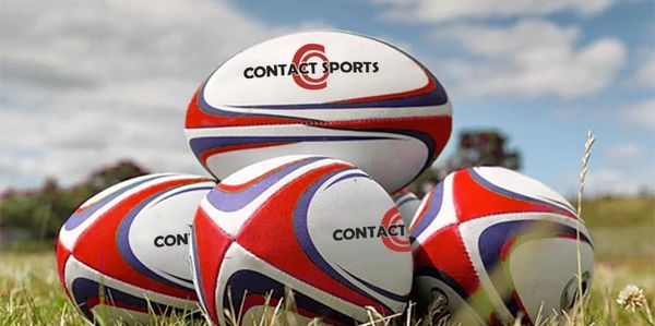 Contact Sports written on balls