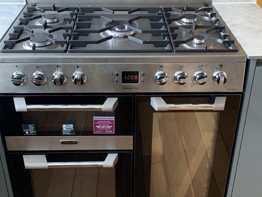 Range cooker installation
