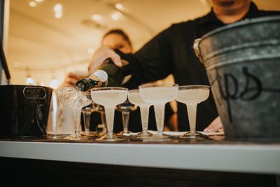 Champagne toasts are the best!