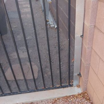 snake proof gate pest control