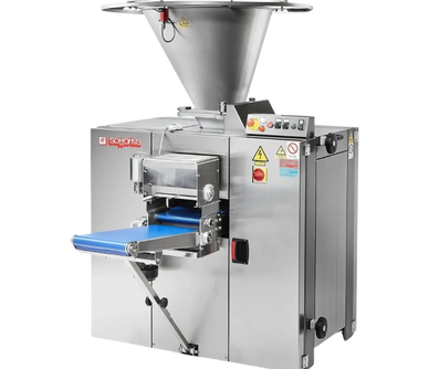 Automatic volumetric dough divider for professional bakery production
