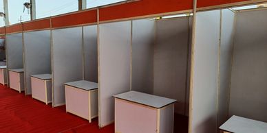 Just Us Events & Marketing Solution offers complete exhibition stall solutions across North India.