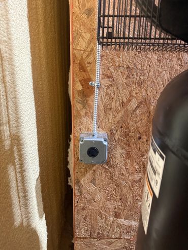 Mr M liked how clean the installation was. We plugged in his compressor and it worked like a champ.