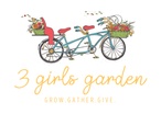 3 girls garden