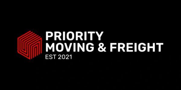 Logo for Priority Moving & Freight, established 2021.
