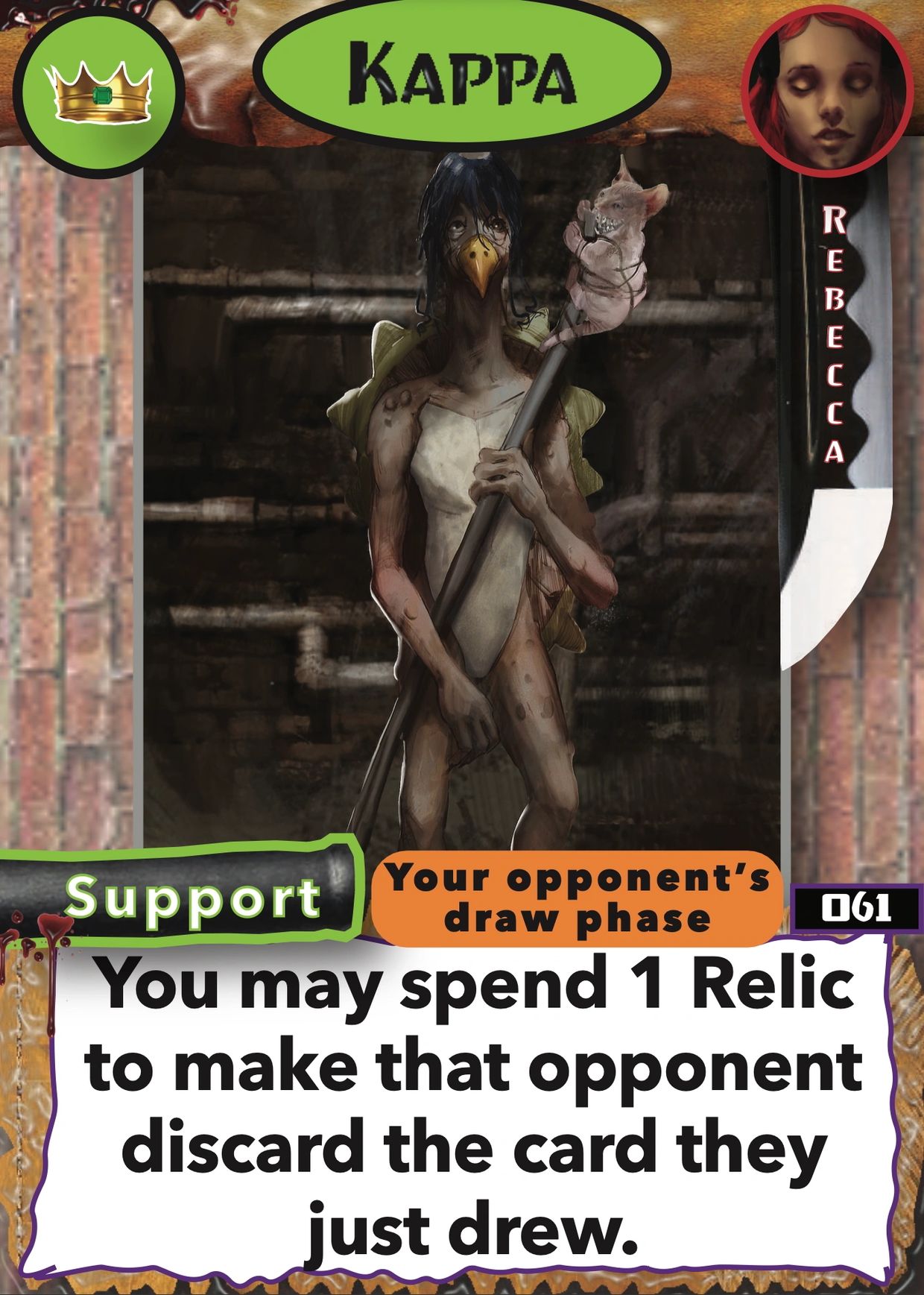 Darkwana, Darkwana Games, Duelists of Darkwana, Martin Wolt, Rebecca, Support, Influence, Kappa