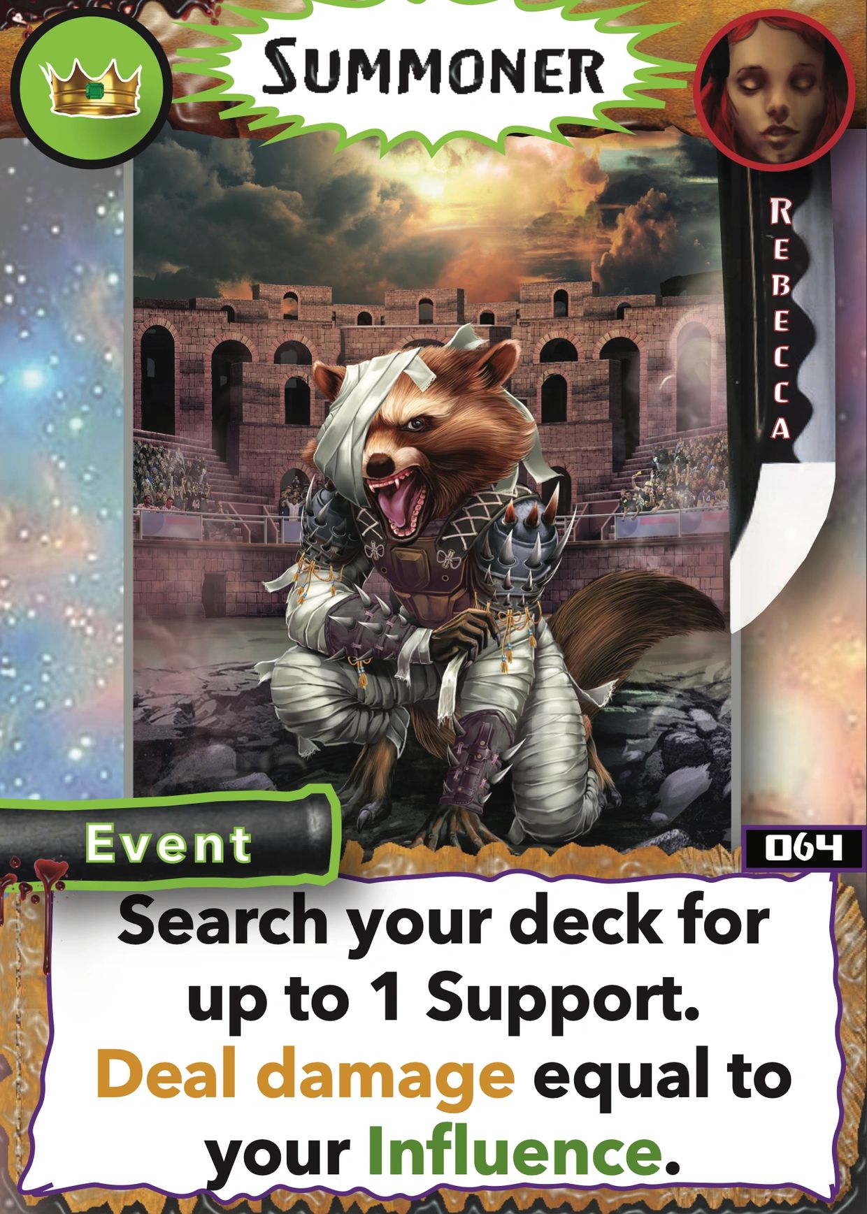 Darkwana, Darkwana Games, Duelists of Darkwana, Martin Wolt, Rebecca, Event, Influence, Summoner