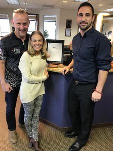 Doug & Lara Ladret with Frank Griffin