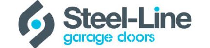 The logo for Steel-Line Garage Doors
