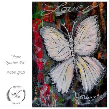 "Love You"

Number 5 Love Quotes paintings for 2024. There will be 200 total created this year. ENJO