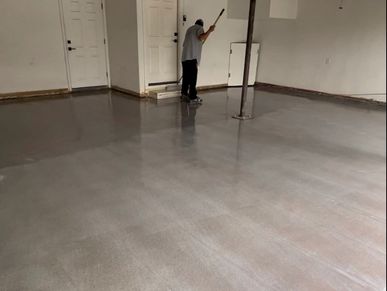 Water based epoxy primers, epoxy grout coats, fast set grout coats for concrete floors that outgas