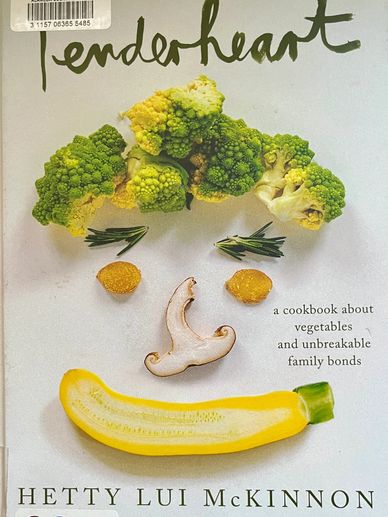 Photo of a library book titled Tenderheart.
Great recipes! I might even buy the book.