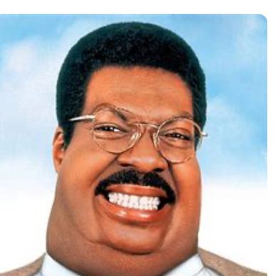 Photo of the Nutty Professor, but I am using it to describe my face after taking a perscription that