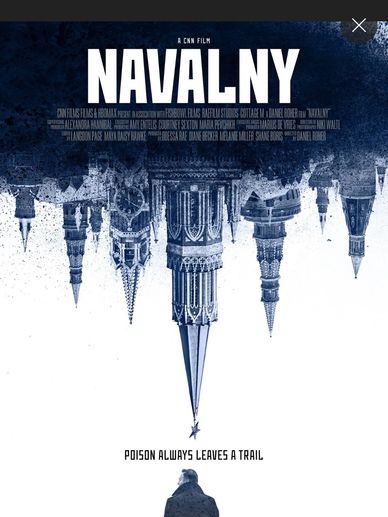 Cover photo of the documetary Navalny.
Please watch this. 