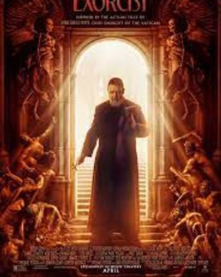 Cover image for the movie, The Pope's Exorcist.