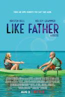 photo of LIke Father movie. Daughter & father on in a boa.