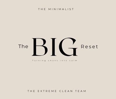 "The BIG Reset" project is a trauma-informed, judgment-free ⭐️home transformation service⭐️ that spe