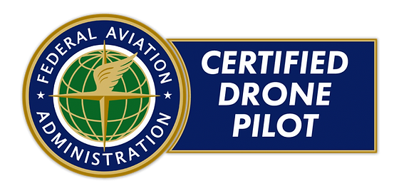 FAA Part 107 Licensed Certified Drone Pilot