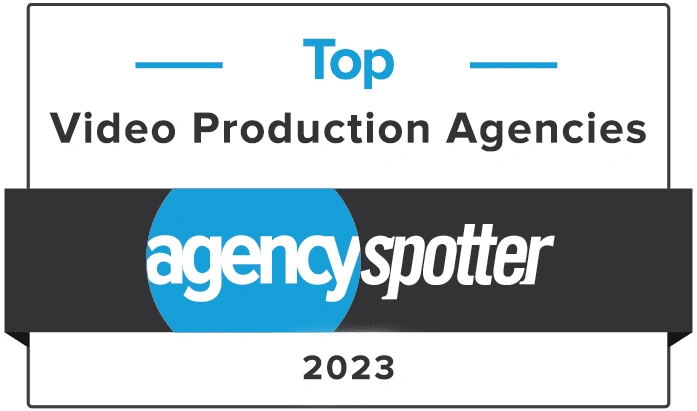 Top video production agency. Agencyspotter 2023