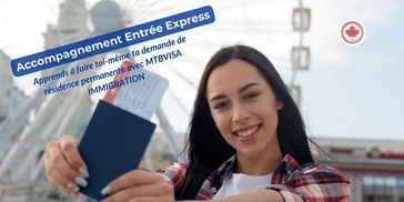Passeport canadien, symbolisant la réussite d’un projet d’immigration au Canada grâce à MTBVISA.