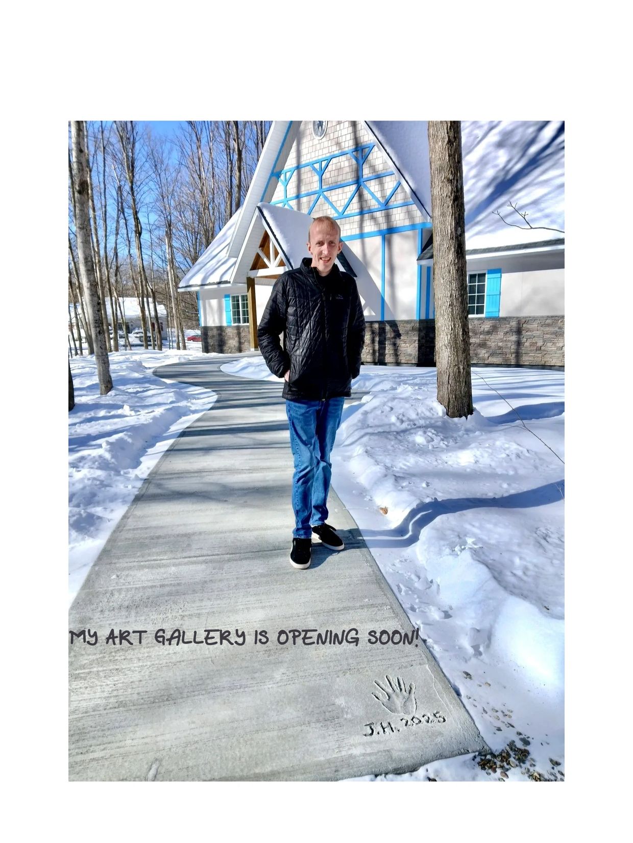 I am so excited to tell you that my art gallery will be opening soon...at 65 By Pass Rd. in Greenwic