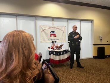 Major Philip Lakin relayed Christmas Greetings on behalf of Sheriff Nienhuis