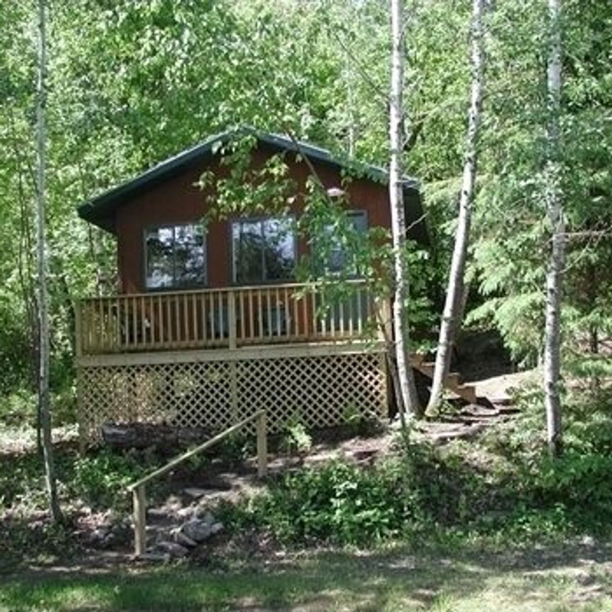 Secluded Camping Cabins