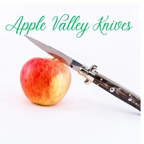 logo for sibling site apple valley knives. http://applevalleyknives.com