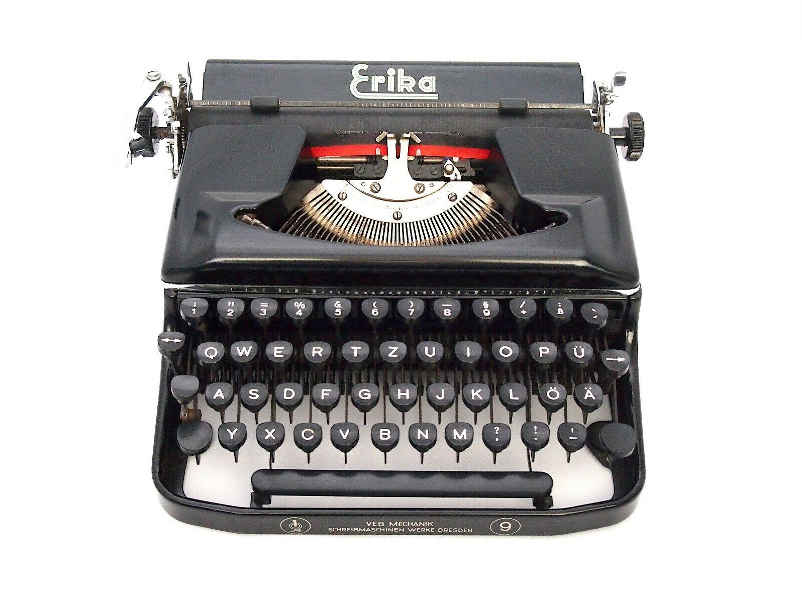 Erika Byrd is a freelance copywriter.  She uses a Mac, but has an affinity for vintage typewriters  