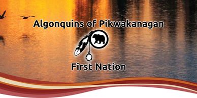 Algonquins of Pikwakanagan website banner.