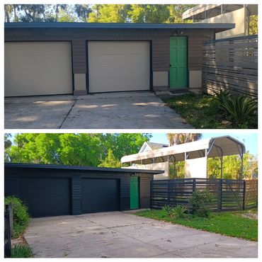 Ormond beach Exterior Garage Painting