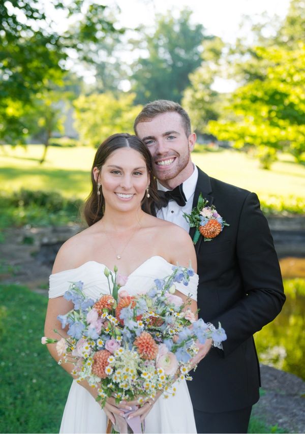 July 6, 2024 Justin + Claire
Florals: Blossom Ridge Flower Farm
Photography: MM Photo Co.