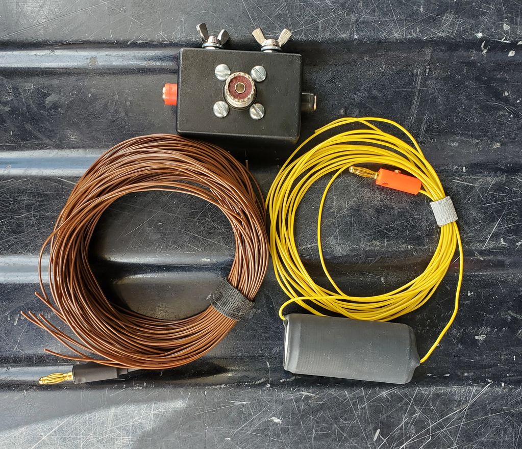 Center Loaded 40m CW Wire Vertical